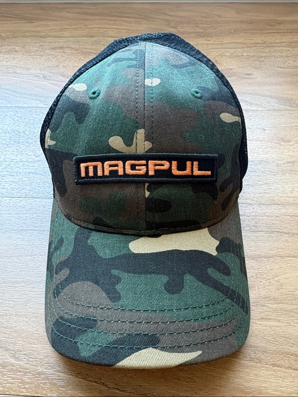 Magpul Men's Camo Patch Trucker Hat - Green Camo